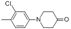 1-(3-chloro-4-methylphenyl)piperidin-4-one CAS#: 938459-09-7