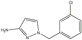 1-[(3-chlorophenyl)methyl]pyrazol-3-amine CAS#: 956272-19-8