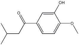 1-(3-hydroxy-4-methoxyphenyl)-3-methylbutan-1-one CAS#: 99783-85-4