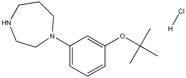 1-(3-tert-Butoxyphenyl)homopiperazine monohydrochloride, 98% CAS#: 934992-04-8