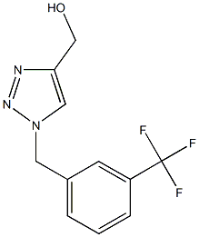 {1-[3-(trifluoromethyl)benzyl]-1H-1,2,3-triazol-4-yl}methanol CAS#: 952183-25-4