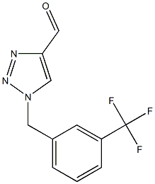 1-[3-(trifluoromethyl)benzyl]-1H-1,2,3-triazole-4-carbaldehyde CAS#: 952183-29-8