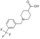 1-[3-(trifluoromethyl)benzyl]piperidine-4-carboxylic acid CAS#: 901920-52-3
