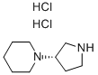 1-[(3S)-3-PYRROLIDINYL]-PIPERIDINE DIHYDROCHLORIDE CAS#: 917505-12-5