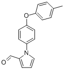1-[4-(4-METHYLPHENOXY)PHENYL]-1H-PYRROLE-2-CARBOXALDEHYDE CAS#: 932276-08-9