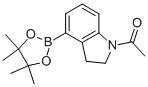 1-(4-(4,4,5,5-TETRAMETHYL-1,3,2-DIOXABOROLAN-2-YL)INDOLIN-1-YL)ETHANONE CAS#: 937591-97-4