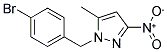 1-(4-BROMO-BENZYL)-5-METHYL-3-NITRO-1H-PYRAZOLE CAS#: 956392-53-3