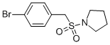 1-(4-BROMOBENZYLSULFONYL)PYRROLIDINE CAS#: 950255-92-2
