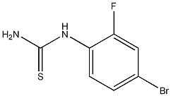 1-(4-Bromo-2-fluorophenyl)thiourea CAS#: 930396-07-9