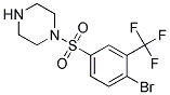 1-(4-Bromo-3-trifluoromethyl-benzenesulfonyl)-piperazine CAS#: 942473-68-9