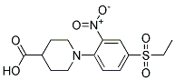 1-[4-(ETHYLSULFONYL)-2-NITROPHENYL]PIPERIDINE-4-CARBOXYLIC ACID CAS#: 951624-95-6