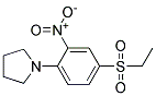 1-[4-(ETHYLSULFONYL)-2-NITROPHENYL]PYRROLIDINE CAS#: 942474-31-9