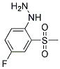 1-[4-FLUORO-2-(METHYLSULFONYL)PHENYL]HYDRAZINE CAS#: 914637-59-5