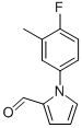 1-(4-FLUORO-3-METHYLPHENYL)-1H-PYRROLE-2-CARBOXALDEHYDE CAS#: 932226-15-8