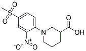 1-[4-(METHYLSULFONYL)-2-NITROPHENYL]PIPERIDINE-3-CARBOXYLIC ACID CAS#: 951625-01-7