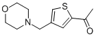1-[4-(MORPHOLIN-4-YLMETHYL)-2-THIENYL]ETHANONE CAS#: 924852-23-3