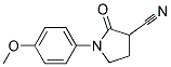 1-(4-Methoxyphenyl)-2-oxopyrrolidine-3-carbonitrile CAS#: 930298-98-9