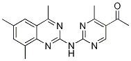 1-{4-Methyl-2-[(4,6,8-trimethylquinazolin-2-yl)-amino]pyrimidin-5-yl}ethanone CAS#: 925645-95-0
