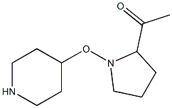 1-(4-PIPERIDINYLOXY)ACETYLPYRROLIDINE CAS#: 902836-88-8