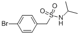1-(4-bromophenyl)-N-isopropylmethanesulfonamide CAS#: 950227-44-8