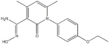 1-(4-ethoxyphenyl)-N'-hydroxy-4,6-dimethyl-2-oxo-1,2-dihydropyridine-3-carboximidamide CAS#: 951941-73-4