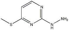 1-(4-(methylthio)pyrimidin-2-yl)hydrazine CAS#: 946860-07-7