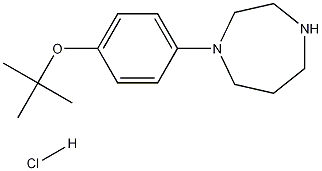 1-(4-tert-Butoxyphenyl)homopiperazine monohydrochloride CAS#: 934991-96-5