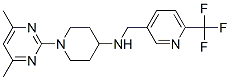 1-(4,6-DIMETHYLPYRIMIDIN-2-YL)-N-([6-(TRIFLUOROMETHYL)PYRIDIN-3-YL]METHYL)PIPERIDIN-4-AMINE CAS#: 909674-43-7