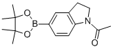 1-(5-(4,4,5,5-TETRAMETHYL-1,3,2-DIOXABOROLAN-2-YL)INDOLIN-1-YL)ETHANONE CAS#: 937591-32-7