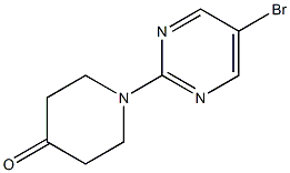 1-(5-BROMOPYRIMIDIN-2-YL)-4-PIPERIDINONE CAS#: 914347-64-1