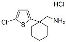 {[1-(5-Chloro-2-thienyl)cyclohexyl]methyl}amine hydrochloride CAS#: 924867-39-0