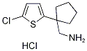 {[1-(5-Chloro-2-thienyl)cyclopentyl]methyl}amine hydrochloride CAS#: 937651-31-5