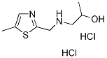 1-{[(5-Methyl-1,3-thiazol-2-yl)methyl]-amino}propan-2-ol dihydrochloride CAS#: 921146-02-3