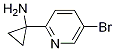 1-(5-broMopyridin-2-yl)cyclopropanaMine CAS#: 944718-22-3