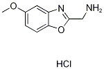 1-(5-methoxy-1,3-benzoxazol-2-yl)methanamine(SALTDATA: 0.98HCl 0.03(C6H5)3PO) CAS#: 944897-49-8