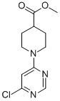 1-(6-CHLOROPYRIMIDIN-4-YL)PIPERIDINE-4-CARBOXYLIC ACID METHYL ESTER CAS#: 914347-88-9