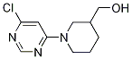 [1-(6-Chloro-pyriMidin-4-yl)-piperidin-3-yl]-Methanol, 98+% C10H14ClN3O, 分子量 227.69 CAS#: 939986-74-0