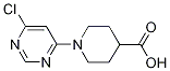 1-(6-Chloro-pyriMidin-4-yl)-piperidine-4-carboxylic acid, 98+% C10H12ClN3O2, 分子量 241.67 CAS#: 939986-75-1