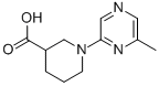1-(6-METHYLPYRAZIN-2-YL)PIPERIDINE-3-CARBOXYLIC ACID CAS#: 930111-02-7