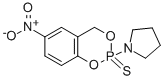 1-(6-Nitro-4H-1,3,2-benzodioxaphosphorin-2-yl)pyrrolidine p-sulfide CAS#: 99300-60-4