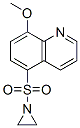 1-[(8-Methoxy-5-quinolinyl)sulfonyl]aziridine CAS#: 98267-09-5