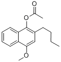 1-Acetoxy-2-butyl-4-methoxynaphtalene CAS#: 99107-52-5