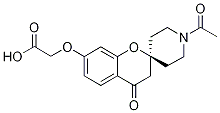 [(1'-Acetyl-4-oxo-3,4-dihydrospiro[chromene-2,4'-piperidin]-7-yl)oxy]acetic acid CAS#: 924740-45-4