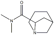 1-Azabicyclo[3.2.1]octane-7-carboxamide,N,N-dimethyl-(6CI) CAS#: 99976-65-5