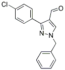 1-BENZYL-3-(4-CHLOROPHENYL)-1H-PYRAZOLE-4-CARBALDEHYDE CAS#: 956373-98-1