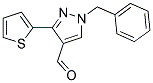 1-BENZYL-3-THIEN-2-YL-1H-PYRAZOLE-4-CARBALDEHYDE CAS#: 956438-63-4