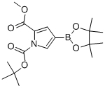 1-BOC-2-(methoxycarbonyl)pyrrole-4-boronic acid, CAS#: 942070-38-4