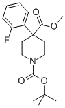 1-BOC-4-(2-FLUOROPHENYL)-4-PIPERIDINEDICARBOXYLIC ACID METHYL ESTER CAS#: 954125-24-7