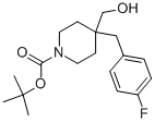 1-BOC-4-[(4-FLUOROPHENYL)METHYL]-4-(HYDROXYMETHYL)-PIPERIDINE CAS#: 917755-78-3