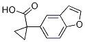 1-(Benzofuran-5-yl)cyclopropanecarboxylic acid CAS#: 936727-44-5